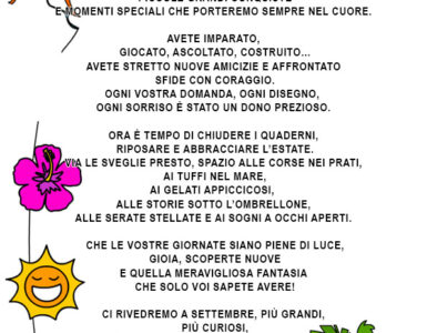 scuola buone vacanze bambini