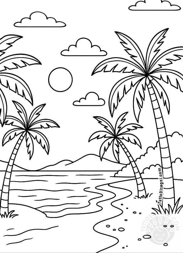 spiaggia tropicale