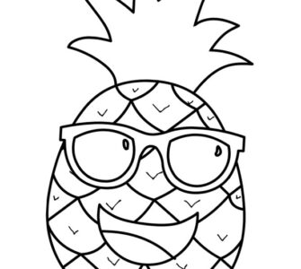 ananas occhiali da sole