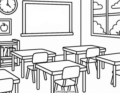 aula con banchi