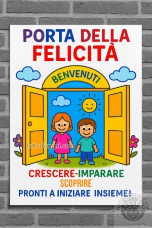 cartellone scuola idee