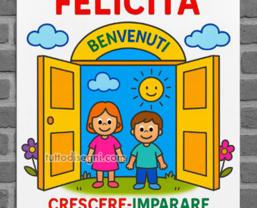 cartellone scuola idee