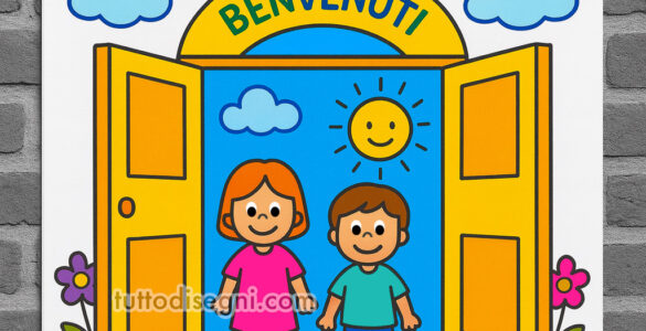 cartellone scuola idee
