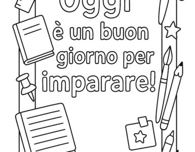 cornice scuola