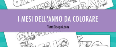 mesi da colorare