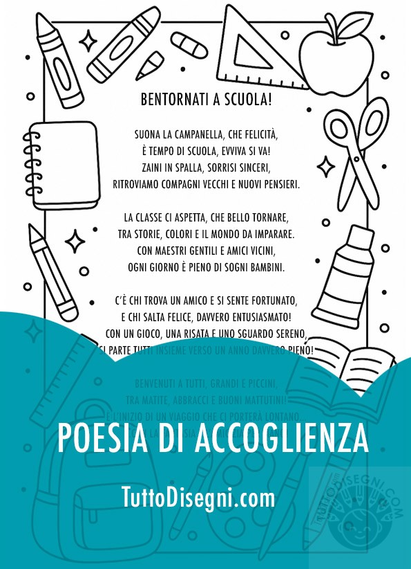 poesia accoglienza scuola