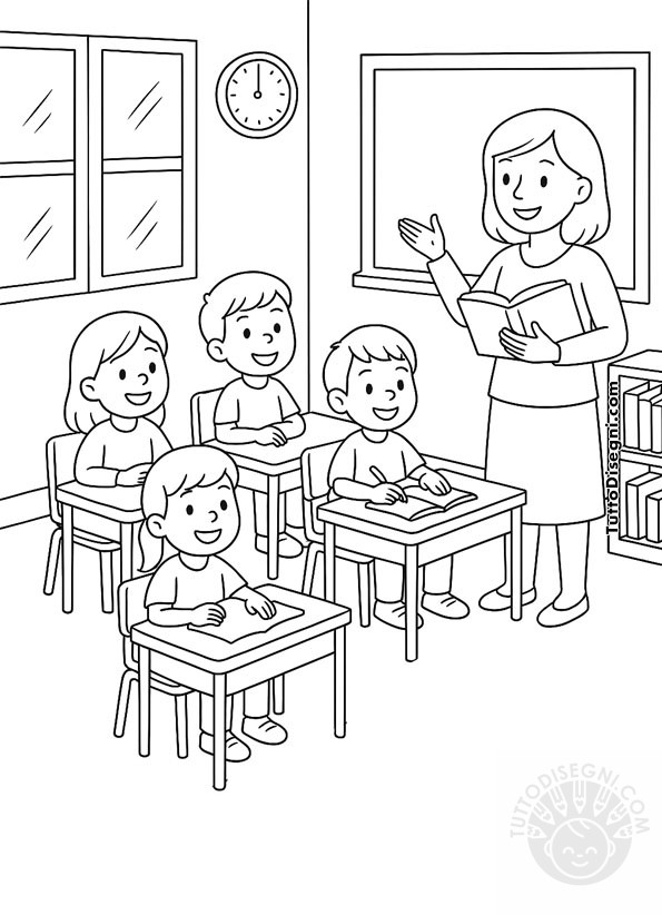 scena di classe