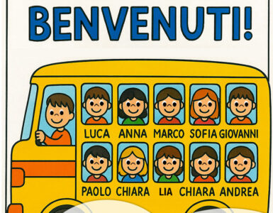 accoglienza prima elementare cartello 1