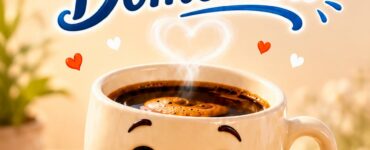 buona domenica tazzina cuore