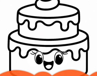torta da colorare