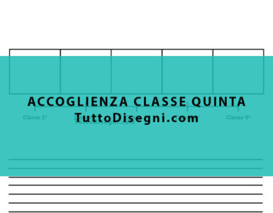 accoglienza classe quinta