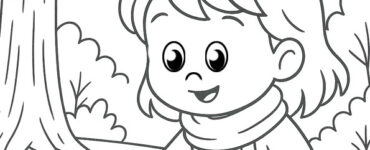 bambina scoiattolo
