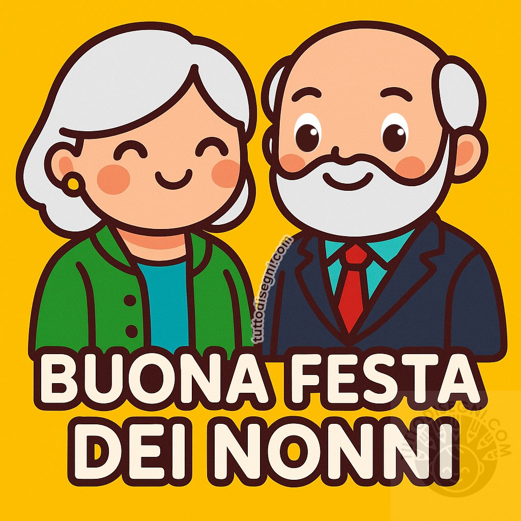 buona festa dei nonni immagini