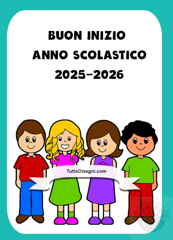 cartello buon inizio anno 2025 26