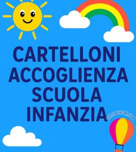 cartelloni accoglienza infanzia