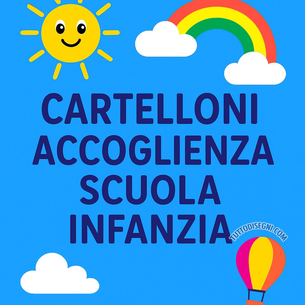cartelloni accoglienza infanzia
