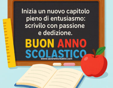 frase buon anno scolastico