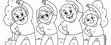 nonni che fanno ginnastica