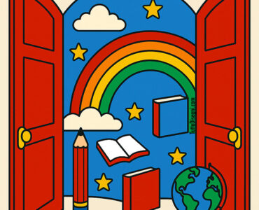 porta della fantasia cartellone