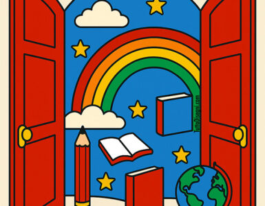 porta della fantasia cartellone
