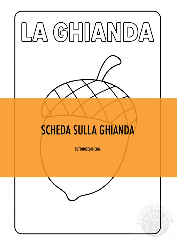 scheda ghianda