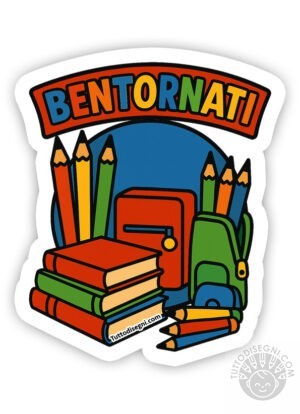 sticker accoglienza