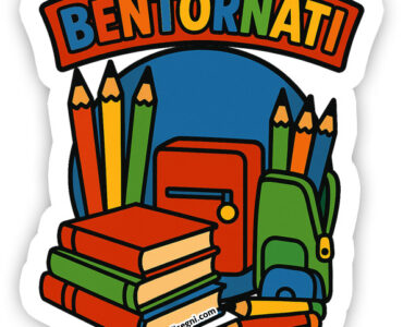 sticker accoglienza