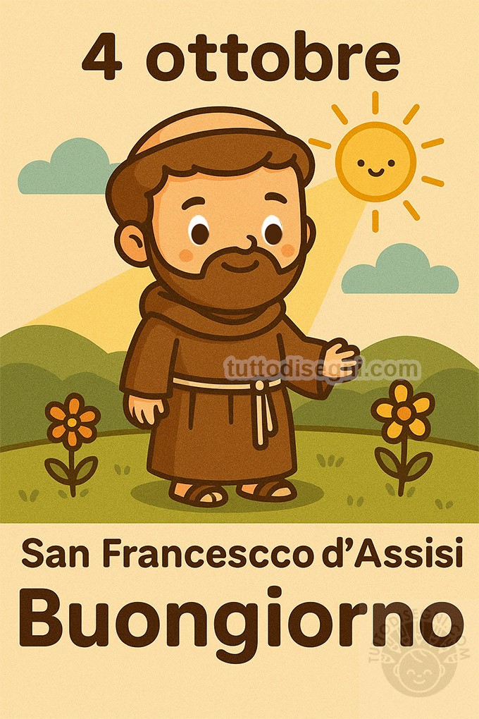 buongiorno 4 ottobre