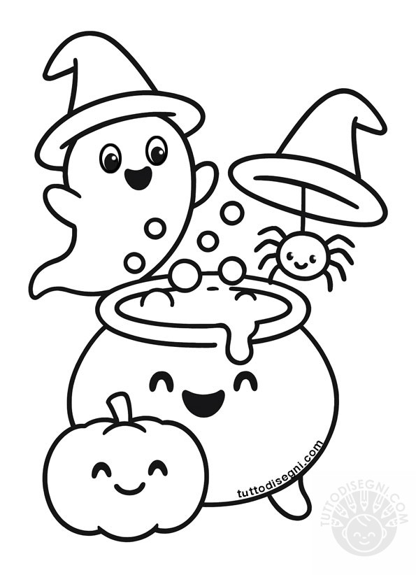 halloween da colorare 1