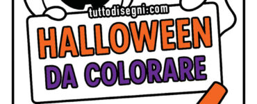halloween da colorare