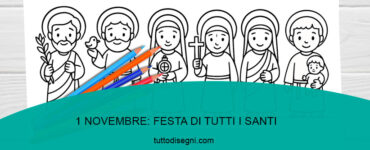 santi da colorare