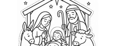 presepe da ritagliare