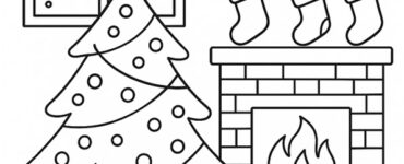 scena soggiorno natalizio