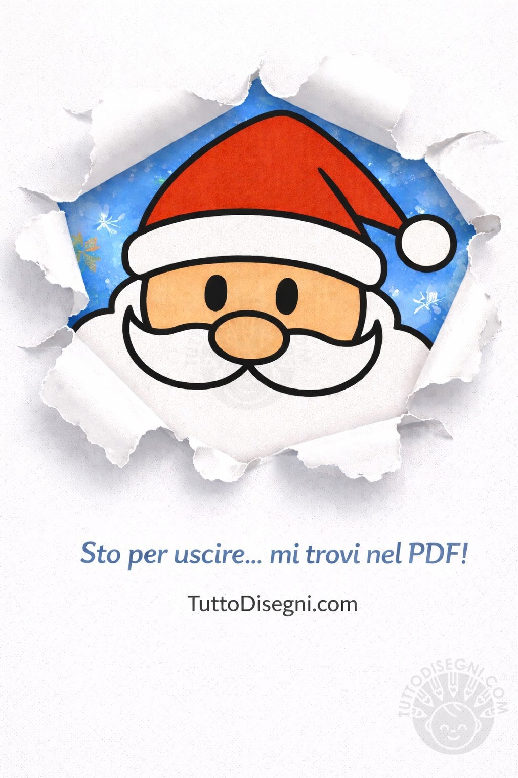 babbo natale a colori