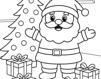 babbo natale pacchi regalo