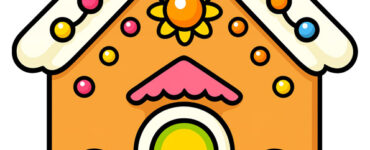 casetta natale a colori