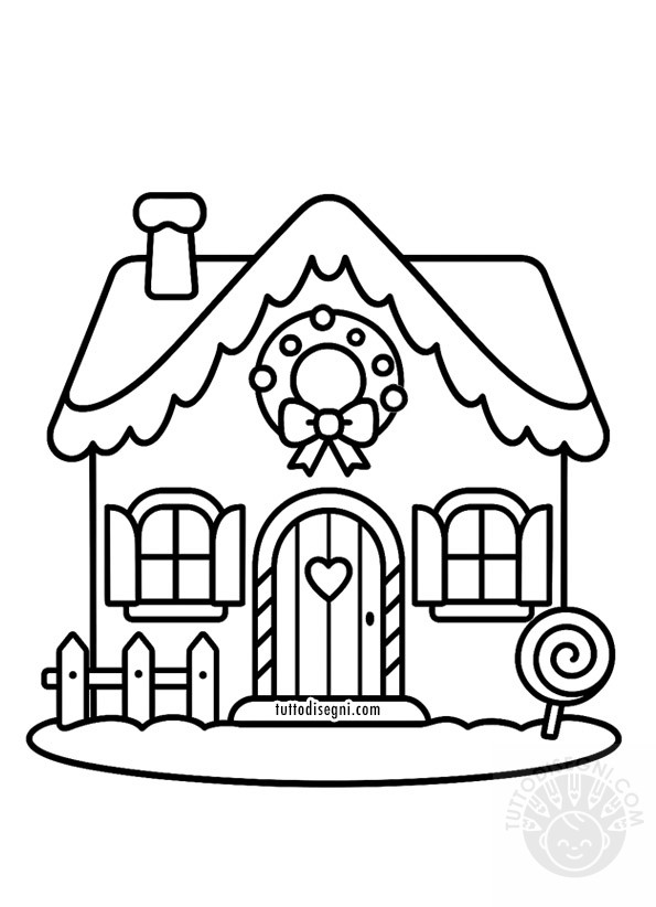 Casetta Pan di Zenzero Natalizia 3 casetta pan di zenzero natale 1