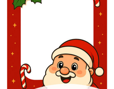 Sfondo Lettera di Natale 4 sfondo lettera babbo natale