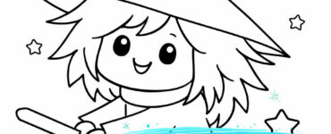 befana da stampare e colorare