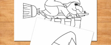 disegni della befana