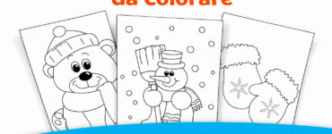 disegni invernali da colorare