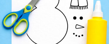 pupazzo di neve sagome