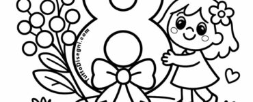 8 marzo disegni infanzia