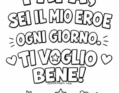 sei il mio eroe ogni giorno