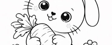 Coniglio con carota 1