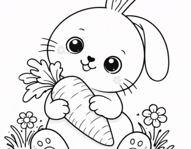 Coniglio con carota 1