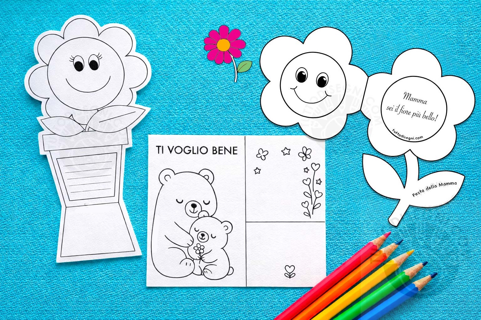 biglietti festa della mamma da stampare