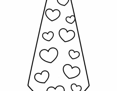 cravatta disegno per bambini