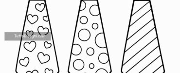 cravatte da colorare
