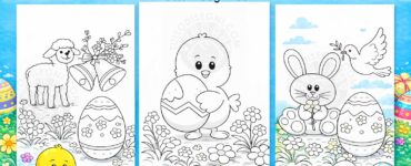 disegni di pasqua da colorare